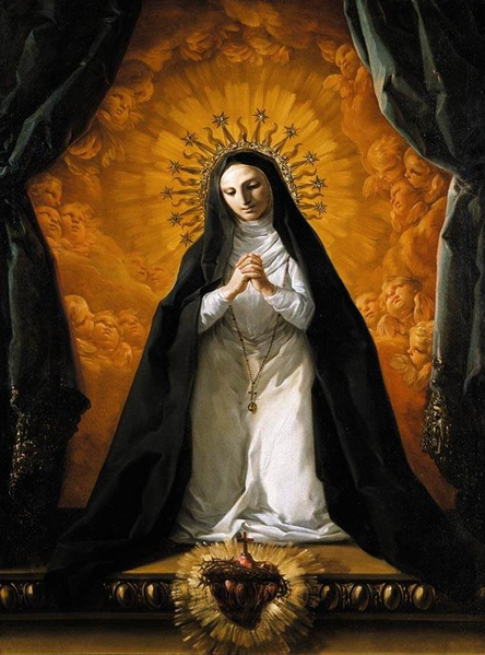 444px-St_Margaret_Mary_Alacoque_Contemplating_the_Sacred_Heart_of_Jesus